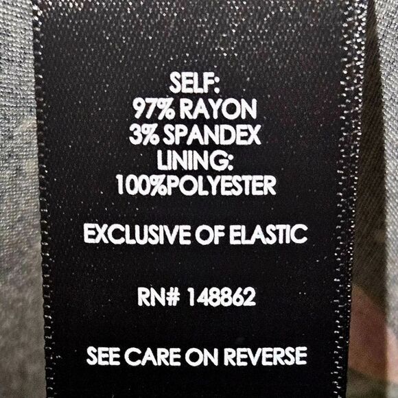 TORRID Women's Tea Length Stretch Challis Sweetheart floral dot A-line dress 2X - Picture 14 of 17